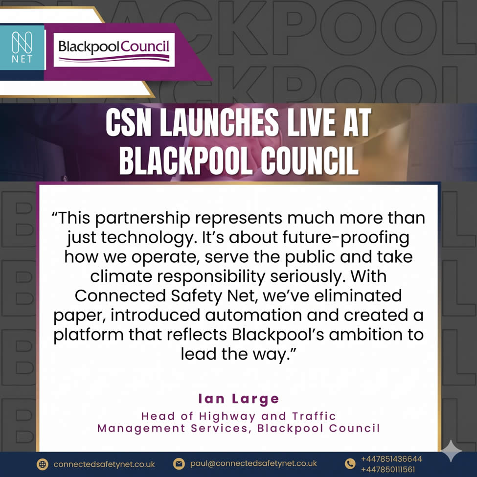 Ian Large - Blackpool Council: Transforming Tram, Transport and Highway Services