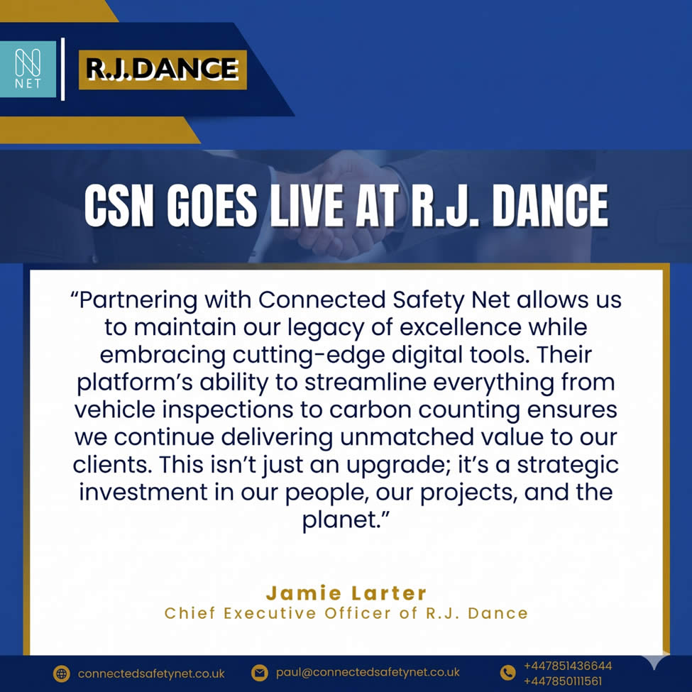 RJ Dance: Digitally Transforming Civil Engineering Safety